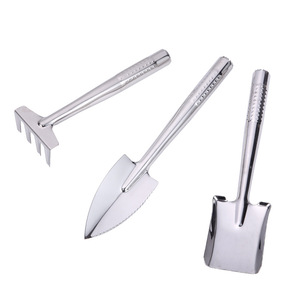 Green Heng Mini Stainless Steel Three Piece Gardening Tool Set Rust Resistant For Home Garden Use - Product Image 2