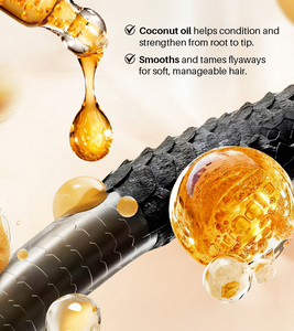 Gatase Coconut Vanilla Series Hair Care Set Coconut Oil Anti-Dandruff Moisturizing Thickening 2-in-1 Hair <strong>Masque</strong> Oil Deeply - Product Image 2