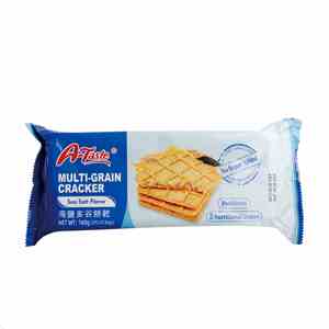 Bánh quy ngũ cốc nhiều loại vị trứng, ít carb, tốt cho sức khỏe, vị muối biển, giàu ngũ cốc, không gây tội lỗi lương tâm, giao hàng trực tiếp, có sẵn trong kho - Product Image 1