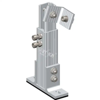 Art Sign Popular Sell Adjustable Tilt Angle Solar Panel Mounting Brackets Aluminium Frame Pv Panel Stand Racking Structure
