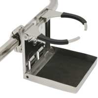 Support réglable en acier inoxydable de haute qualité pour bateau pliant Marine Yacht porte-gobelets