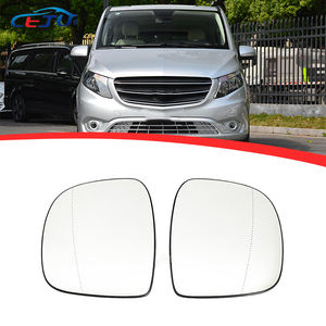Accesorios para coche, cristal de <span class=keywords><strong>espejo</strong></span> <span class=keywords><strong>retrovisor</strong></span> lateral para coche, cristal de <span class=keywords><strong>espejo</strong></span> calentado blanco para <span class=keywords><strong>mercedes</strong></span>-benz <span class=keywords><strong>W639</strong></span> <span class=keywords><strong>Vito</strong></span> Mixto Viano 2003-2010 - Product Image 1