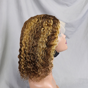 วิกผมบ๊อบแบบลูกไม้ด้านหน้า 13x4 HD ลอนลึกแบบ Deep Water Wave <span class=keywords><strong>ผม</strong></span>แท้ 100% วิกผมบ๊อบสั้นแบบลูกไม้ด้านหน้า 10 นิ้ว วิกผมบ๊อบแบบลูกไม้ด้านหน้าโปร่งใส - Product Image 6