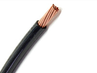 Alambre de construcción de cobre de PVC de 600V con certificación UL83, aislamiento IEC subterráneo de 100m de un solo núcleo sólido trenzado de Thhn Thwn de m