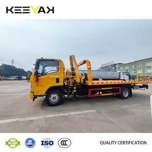 Grúa de Remolque de 4 Toneladas 4x2 con Motor Diésel Isuzu, Camión Portacoches con Grúa de 2 Toneladas y 3.2 Toneladas para Rescate en Carretera - Product Image 6