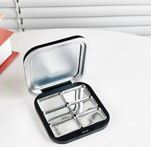 กล่องใส่เครื่องสำอางแบบประกอบเอง ขนาด L รุ่นสั่งทำพิเศษ ถาดแม่เหล็กแบบถอดเปลี่ยนได้ พร้อมตัวล็อค ถาดเปล่า กล่องพลาสติก - Product Image 2