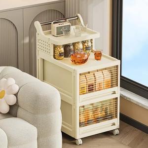 Armoire de rangement pliable en <span class=keywords><strong>plastique</strong></span>, armoire de rangement avec tiroirs, armoire <span class=keywords><strong>empilable</strong></span>, rangement pour vêtements et jouets pour enfants - Product Image 3
