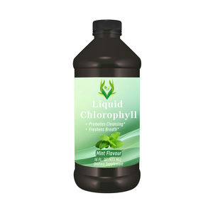 Complément alimentaire liquide à la chlorophylle en gros, saveur menthe, favorise le nettoyage du côlon et rafraîchit l'haleine - Product Image 1