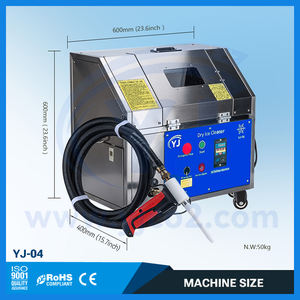 Pembersih semburan es kering untuk peralatan manufaktur medis, cetakan presisi, instrumen bedah dan permukaan steril - Product Image 4