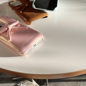 เคสมือถือหนัง PU โบว์แบบน่ารัก, เคสมือถือกันกระแทกสำหรับผู้หญิงใช้ได้กับ <span class=keywords><strong>iPhone</strong></span> 16 <span class=keywords><strong>PRO</strong></span> <span class=keywords><strong>MAX</strong></span> <span class=keywords><strong>13</strong></span> 15 <span class=keywords><strong>Pro</strong></span> <span class=keywords><strong>M</strong></span> - Product Image 5