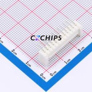 BX-HY2.0-12PWZ Wire-to-Board Pin Header Bent Lead Through Hole,P=2mm Connector 1x12P 2mm Right Angle Insert HY - Product Image 2