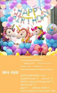 ODIS Kit de ballons écologiques pour décorations de fête d'<span class=keywords><strong>anniversaire</strong></span> d'enfants, rentrée scolaire, Halloween, pour créer une ambiance festive, vente en gros - Product Image 6