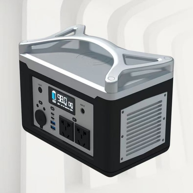 Portable Power Station 600 Watts Lifepo4 Battery Capacity to 600wh Balcony Power Station Solar Generator
