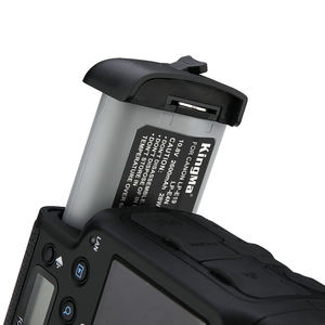 Batterie Kingma rechargeable 2600 mAh entièrement décodée LP-E19 et ensemble de chargeur double pour Canon EOS <span class=keywords><strong>1dx</strong></span> <span class=keywords><strong>Mark</strong></span> <span class=keywords><strong>II</strong></span> 1ds <span class=keywords><strong>Mark</strong></span> III 1D <span class=keywords><strong>Mark</strong></span> III - Product Image 3