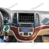9 inç QLED Hyundai Santa Fe 2012-2006 için araç DVD oynatıcı oynatıcı Android 11.0 128GB GPS navigasyon otomobil radyosu Stereo multimedya oynatıcı