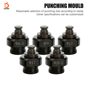 MHP-20 tăng cường Plug-in Điện Thủy lực đấm công cụ đồng nhôm sắt tấm thép góc đấm máy với khuôn mẫu - Product Image 2