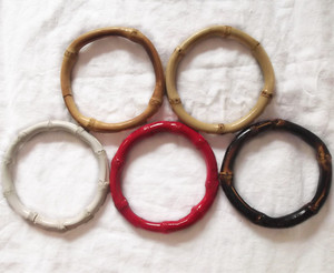 Wholesale Fashion Jewelry Bamboo Bangle, Bamboo Bracelet, Cheap Bambo <strong>Circle</strong> <strong>Ring</strong> - Product Image 6
