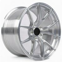 Rines de Aleación Forjados Maxtera de 16-22 Pulgadas, Rines Personalizados Cóncavos Profundos 5x114.3 5x120 Compatibles con BMW Serie 3, Camaro, Mustang, 370Z, Infiniti G37