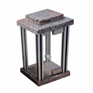 Lanternes à bougies commémoratives Lanternes funéraires LED pour tombes Vente en gros Lanternes de pierre tombale bon marché - Product Image 5