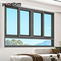 Fenêtre coulissante double vitrage 2026 en aluminium avec verre Low-E et moustiquaire – Offre spéciale