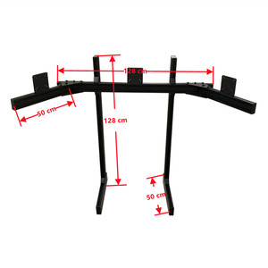Supporto per Monitor Multipli <span class=keywords><strong>in</strong></span> Alluminio 4080 DIY, Braccio per Tre Schermi, Supporto da Pavimento per Postazione di Guida Simulata - Product Image 6