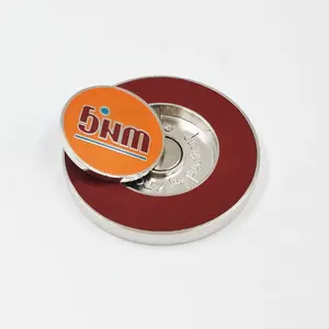 Magnetische Golf Chip Custom Logo Poker Chip En Metalen Bal Maker