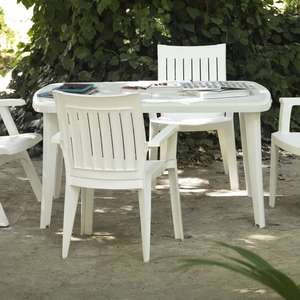 Tavolo da Esterno in Plastica Durevole di Alta Qualità in Polipropilene 170cm x 100cm - Product Image 3