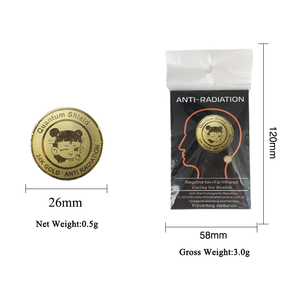 Pegatina Anti-Radiación <span class=keywords><strong>para</strong></span> Portátil Quantum Shield con Tecnología Japonesa de Ciencia Cuántica, <span class=keywords><strong>para</strong></span> Decoración de Carcasas de Teléfono Móvil, Regalos Promocionales - Product Image 1