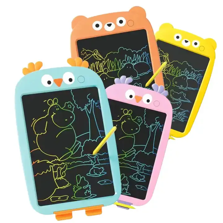 لوحة رسومات رقمية للأطفال لوحة رسومات رقمية قابلة للمسح والرسم بخط اليد LCD مقاس 15 بوصة