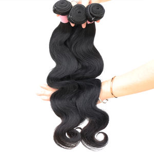 Mèches de cheveux humains ondulés à trame simple, trame serrée pour éviter le desserrage, résistantes à la chaleur, en stock - Product Image 2