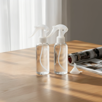Bouteilles pulvérisatrices en verre vides, rechargeables, sans BPA, de qualité alimentaire, avec bouchon à vis, compatibles lave-vaisselle, pour usage domestique