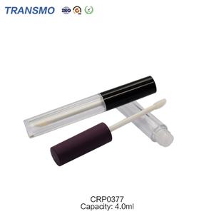 Tubes d'huile à lèvres à faible MOQ, tubes de gloss à lèvres noirs avec capuchon, emballages de baume à lèvres, packs en plastique pour gloss - Product Image 6