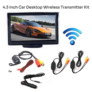 Độ Nét Cao 4.3/5 Inch Xe Gắn Máy Ảnh Ngược Không Thấm Nước Hồng Ngoại Hình Ảnh Màn Hình 2.4G Không Dây Mô-đun Dài Giấy Phép - Product Image 2