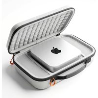 Sac de voyage EVA sur mesure compatible avec Mac Mini M4 Pro, grande capacité pour clavier Trackpad et pièces d'alimentation
