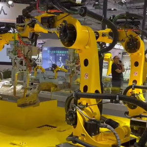 Phong cách nóng 130kg tải trọng 3100mm đạt 6 trục cánh tay robot công nghiệp cho sản xuất thủy tinh 3C và chế biến thực phẩm - Product Image 6