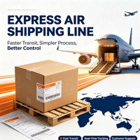 Transitaire aérien, service porte-à-porte, support douanier et livraison finale pour les envois e-commerce mondiaux