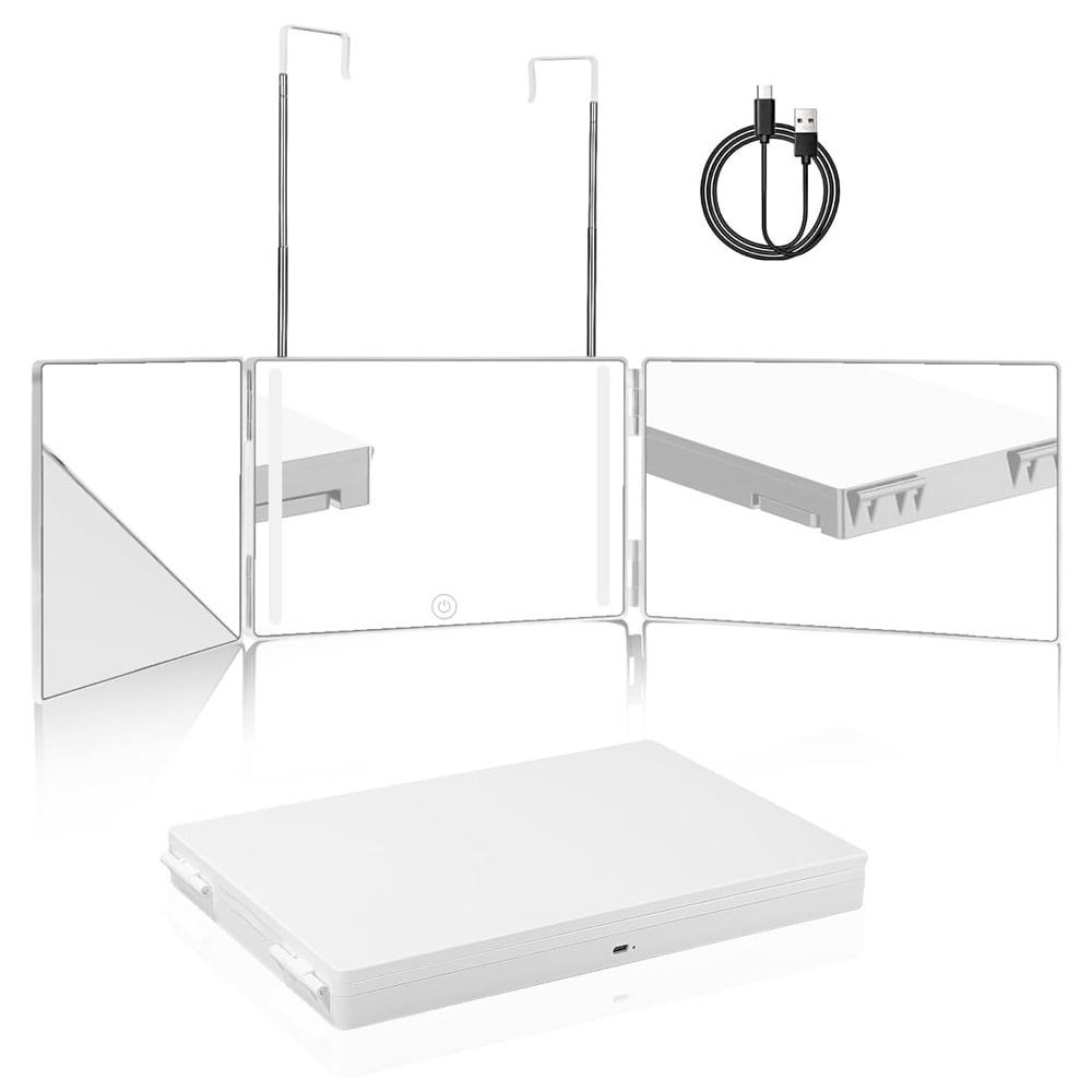 สีขาว- USB พร้อมไฟ