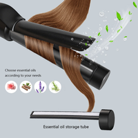 Fer à boucler électrique professionnel MCH à chauffage rapide de 1 pouce pour salon de coiffure, idéal pour les voyages, la maison et les camping-cars