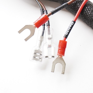 Shanyou Electronic 2-pins verzinkte koperen kabelboomadapter met PTFE-isolatie en PVC-ommanteling, 1 meter lang, 12V geschikt - Product Image 6