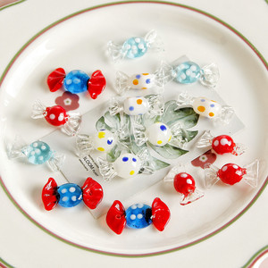 Pièces décoratives en verre écologiques pour bonbons, idéales pour les fêtes du Poisson d'avril et la rentrée scolaire, vente en gros en vrac - Product Image 3