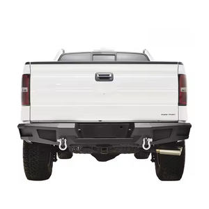 Accesorios todoterreno textura negro cabrestante delantero parachoques anillo <span class=keywords><strong>en</strong></span> D para Dodge Ram 1500 2013-2018 W/parachoques traseros DRL - Product Image 4