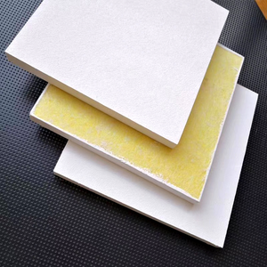 Paneles de Techo Acústicos de Lana de Vidrio de Alta Calidad, Blancos y Negros, con Borde Tegular Cuadrado, de 595 mm, 600 mm y 603 mm - Product Image 3