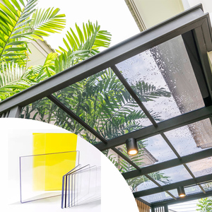 Lámina Sólida de PC Transparente con Relieve, Resistente a la Intemperie, de 12 mm, con Servicio de Corte para Invernadero <span class=keywords><strong>Melic</strong></span> - Product Image 1