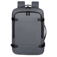 Sac à dos pour ordinateur portable multifonctionnel en denim extensible et résistant à l'eau pour hommes, avec port USB, pour ordinateur portable de 17 pouces
