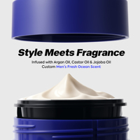 La crème capillaire NIZORICK ajoute du volume et de la texture à tenue moyenne et faible brillance Pomada Para El Cabello crème de cire capillaire pour hommes