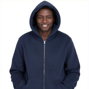 Sudadera con Capucha Extra Grande OEM para Hombre, 100% Algodón, Estilo Urbano, Personalizable con Logotipo, Gruesa, Vintage, para Otoño - Product Image 3