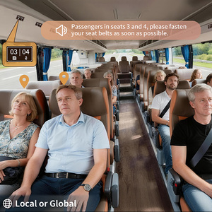 ViewTech Bus Seat Safety Beat Alarm System Real <strong>Time</strong> Monitor 4G GPS Location Tracking Detection Terminal in Bus Fleet <strong>Management</strong> - Product Image 4