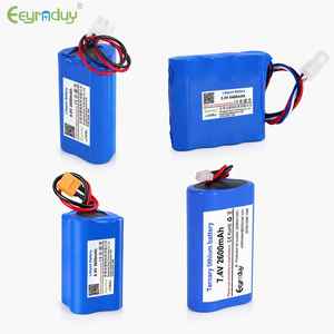 Batterie rechargeable au lithium-ion 3.7V 7.4V 11.1V 18650 LiPo NMC pour jouets RC, instruments, petits appareils médicaux, OEM - Product Image 4