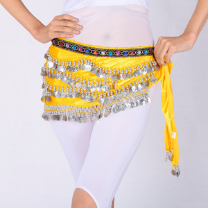 Cadena <span class=keywords><strong>de</strong></span> Cintura para Danza del Vientre 2025 con Monedas, Lentejuelas y Borlas para Mujer, Falda <span class=keywords><strong>de</strong></span> Danza del Vientre, Accesorios para Disfraces <span class=keywords><strong>de</strong></span> Danza India - Product Image 6