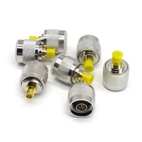 Conector de prueba N-Type macho a SMA hembra, adaptador RF/conector coaxial N a RP-SMA hembra L16